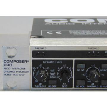 BEHRINGER MDX-2200 Composer Pro Audio Dynamics Processor