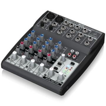 Behringer Xenyx 802 Compact 8-Channel Audio Mixer NEW l USA Authorized Dealer