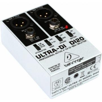 New Behringer Ultra-DI DI20 Direct box Buy it Now! Make Offer! Auth Dealer!