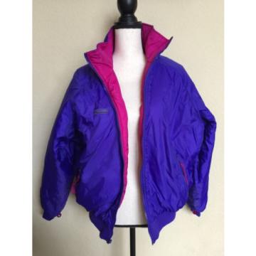 Vintage WOMENS COLUMBIA CRITERION 3-1 SKI XL JACKET RADIAL SLEEVE PURPLE,TEAL,F