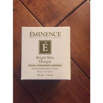 NEW In Box Eminence Bright Skin Masque, 60ml/2 oz For Hyperpigmentation