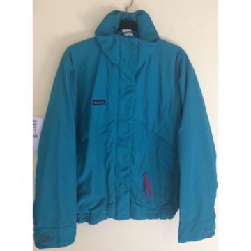 EUC Columbia Blue Whirlibird Interchange Shell Radial Sleeve Ski Jacket MEDIUM