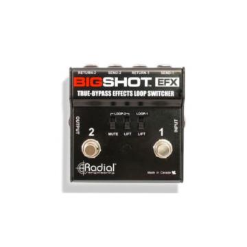 NEW Radial BigShot EFX Effects Loop Switcher Pedal - Big Shot FX