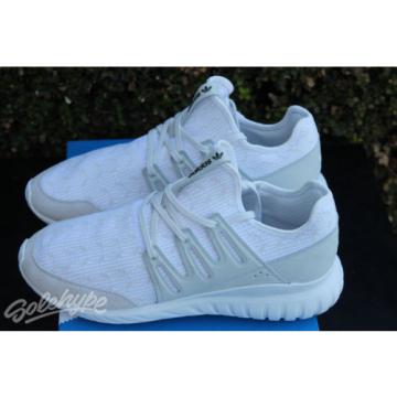 ADIDAS TUBULAR RADIAL PRIMEKNIT SZ 11.5 VINTAGE RUNNING WHITE PK S76714