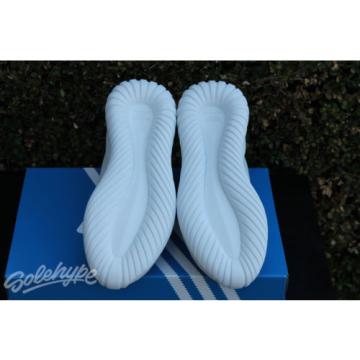 ADIDAS TUBULAR RADIAL PRIMEKNIT SZ 8.5 VINTAGE RUNNING WHITE PK S76714