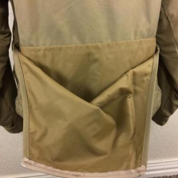 VINTAGE COLUMBIA RADIAL SLEEVE CANVAS HUNTING JACKET SIZE L FLEECE INTERCHANGE