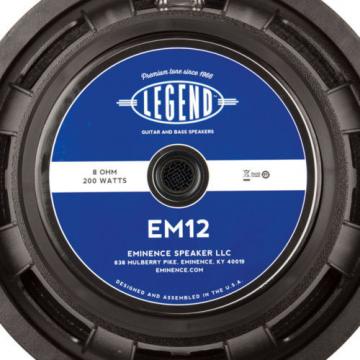 Eminence Legend EM12 12&#034; 8 Ohm Replacement Bass Guitar Speaker