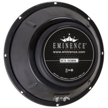 Eminence Beta-10CBMRA 10 inch Closed Sealed Back Midrange 8 ohm 400 W PA Speaker