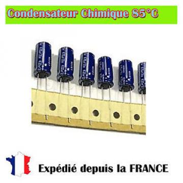 Lots de Condensateur chimique Radial 3300uF/25V 85°C