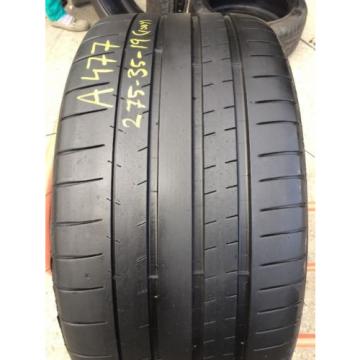 1X 275 35 19 (100Y) Michelin Pilot Super Sport Radial X Extra Load Tread 5 mm