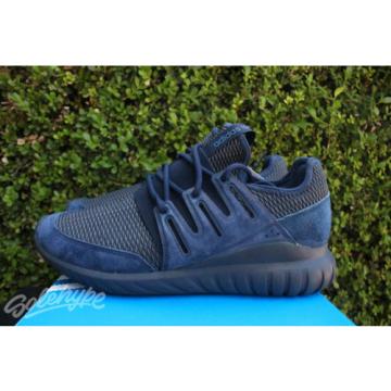 ADIDAS ORIGINALS TUBULAR RADIAL SZ 11.5 COLLEGIATE NAVY MARINE BLACK S76722