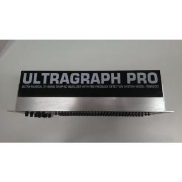 Behringer Ultragraph Pro FBQ6200