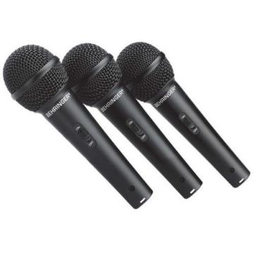 Behringer Ultravoice XM1800S Dynamic Cardioid Mics (3-Pack)