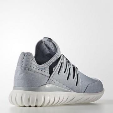 NIB ADIDAS Originals TUBULAR RADIAL S80112 gray core running/training . men&#039;s 10