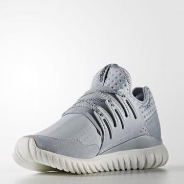 NIB ADIDAS Originals TUBULAR RADIAL S80112 gray core running/training . men&#039;s 10