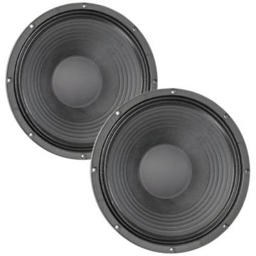 Pair Eminence Omega Pro-15A 15&#034; Sub Woofer 8 ohm 97.3dB 4&#034;VC Replacement Speaker