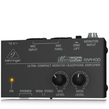 Behringer Micromon Ma400 Ultra-Compact Monitor Headphone Amplifier