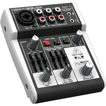 BEHRINGER XENYX 302USB music mixer Pro Audio Equipment japan new.