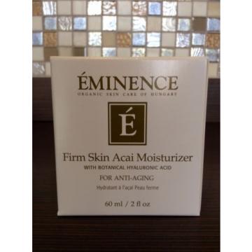 New in box Organic Eminence Firm Skin Acai Moisturizer Anti-Aging 60 ml 2 oz