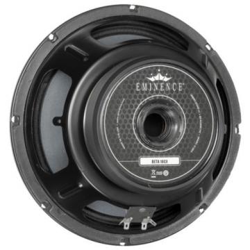 Eminence BETA-10CX 10 inch Coax Woofer 8 ohm 250 Watt RMS PA Replacement Speaker