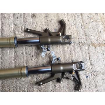 KAWASAKI ZZR1400 ZX14 NON ABS 2006-2011 BREAKING PARTS RADIAL FORKS FORK LEGS