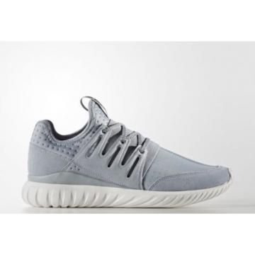 Adidas Originals Tubular Radial Men&#039;s S80112 - Grey Black White - Size 9