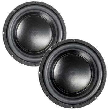 Pair Eminence Lab 12C 12&#034; High Excursion LF Subwoofer 4 ohm Replacement Speaker