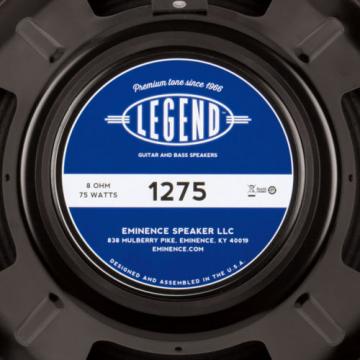 Eminence Legend 1275 30.5cm 8 Ohm Lead Rhythm Guitar 75 W Replacement Speaker