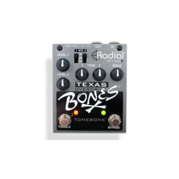 NEW Radial Tonebone Bones Texas Dual Mode Overdrive Pedal - Stompbox Footswitch