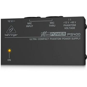 Behringer PS400 Micropower Phantom Power Supply