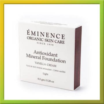 Eminence Antioxidant Mineral Foundation Vanilla Cream 8g/0.28oz FRESH NEW