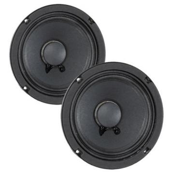 Pair Eminence Alpha-6A 6&#034; Midrange 8ohm 200Watt 93.6dB 1.5&#034;Coil Replacement