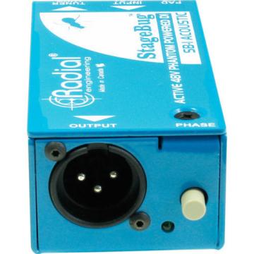 NEW! Radial StageBug™ SB-1 Active Acoustic DI - 48v Phantom Powered Direct Box