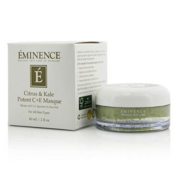 Eminence Citrus &amp; Kale Potent C+E Masque - For All Skin Types 60ml Womens  Skin