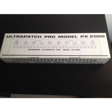 BEHRINGER Ultrapatch Pro Model PX 2000