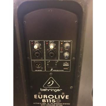 Selling 2x Behringer Eurolive B115d