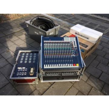 Soundcraft Spirt FX16II Mixer + Case + Multicore + Behringer + Peavey Bundle