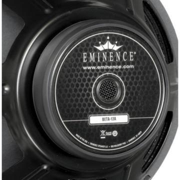 Pair Eminence Beta-12A-2 12&#034; Driver 8ohm 500W 98dB 2&#034; Coil Replacement Speaker