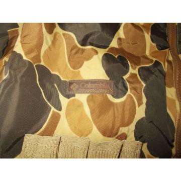 VTG-Columbia Radial Insert Shooting Duck Camo Camouflage Hunting Jacket XL