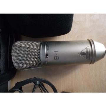 Behringer B-1 Single Diaphragm Studio Condenser Microphone Mic w/Case,Shockmount