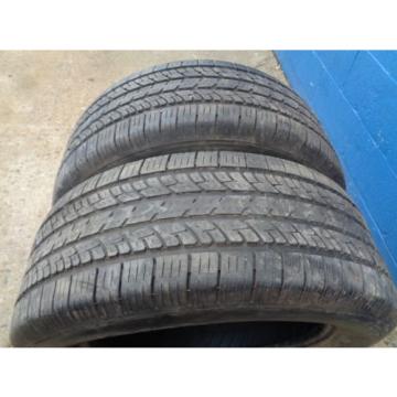 (2)  245 55 18 102T BFGOODRICH RADIAL T/A  USED TIRES