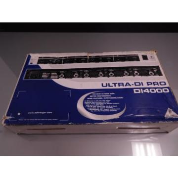 Behringer Ultra-DI DI4000 Professional 4-Channel Direct Injection Box