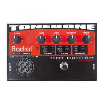 Radial Tonebone Hot British Tube Distortion Effects Pedal MINT CONDITION