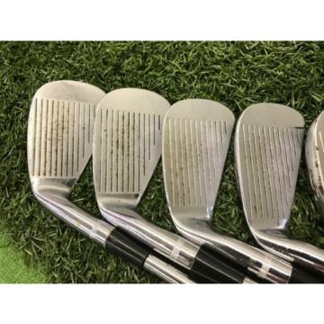 NICE Ben Hogan Golf RADIAL Sole Iron Set 3-9 Right RH Steel Apex #3 REGULAR Mens