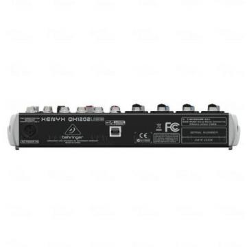 Behringer XENYX QX1202USB PA Mixer 12 Channel