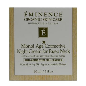 Eminence Organic Monoi Age Corrective Night Cream 2 Ounce