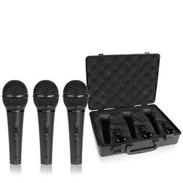 Behringer Ultravoice Xm1800s Dynamic Microphone 3-Pack (Price Per Set, Sold Only