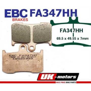 EBC brake pads FA347HH FRONT TRIUMPH Speed Triple Nissin Radial caliper 05-07