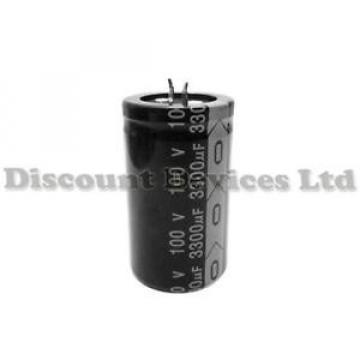 2x 3300uF 100V Radial Electrolytic Capacitor 105C