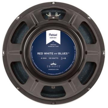 Eminence RED WHITE AND BLUES 12&#034; Guitar Speaker 8 ohm 101dB 1.75&#034; Coil 38oz Mag